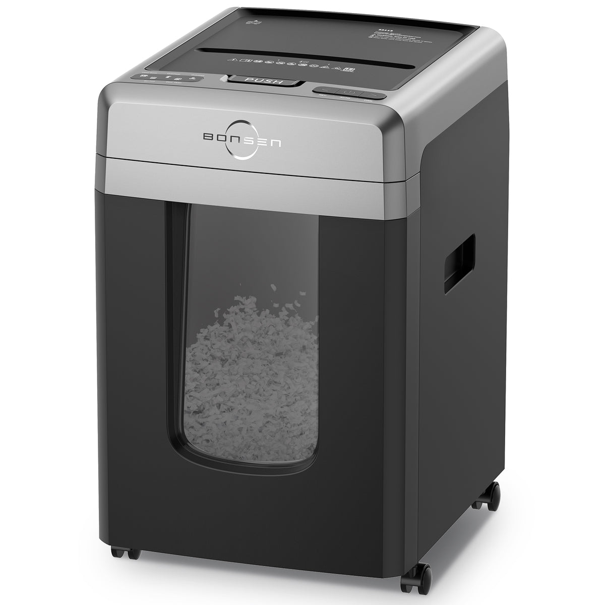 Bonsaii 100-Sheet Auto Feed Paper Shredder, Micro Cut Heavy Duty | UK - View #9