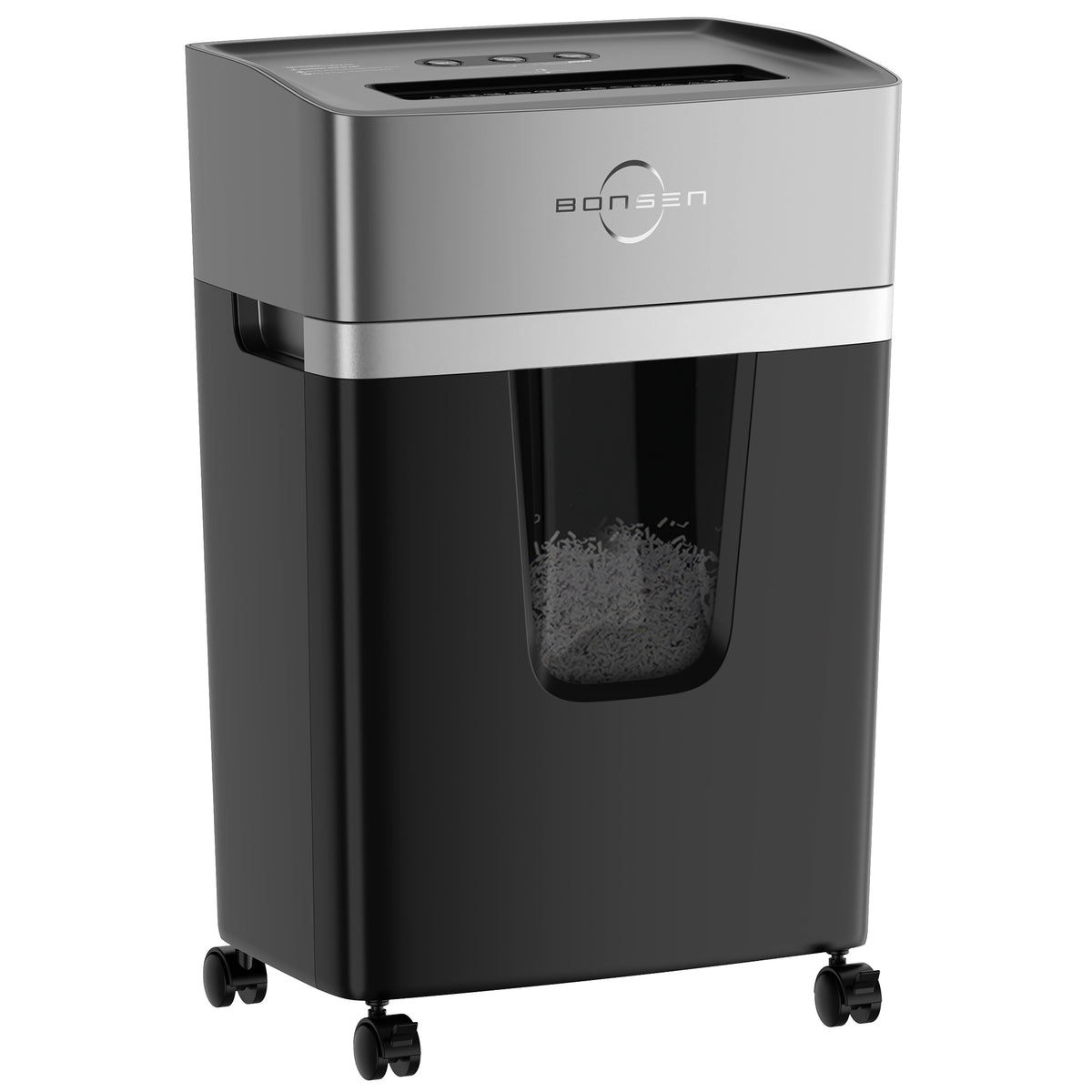 BONSEN 16-Sheet Cross Cut Paper Shredder Home Office Heavy Duty 