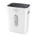 BONSEN White Shredders for Home Office, 10-Sheet Cross Cut Paper Shredder Small Quiet Credit Card with Jam Proof System (S3201-White)