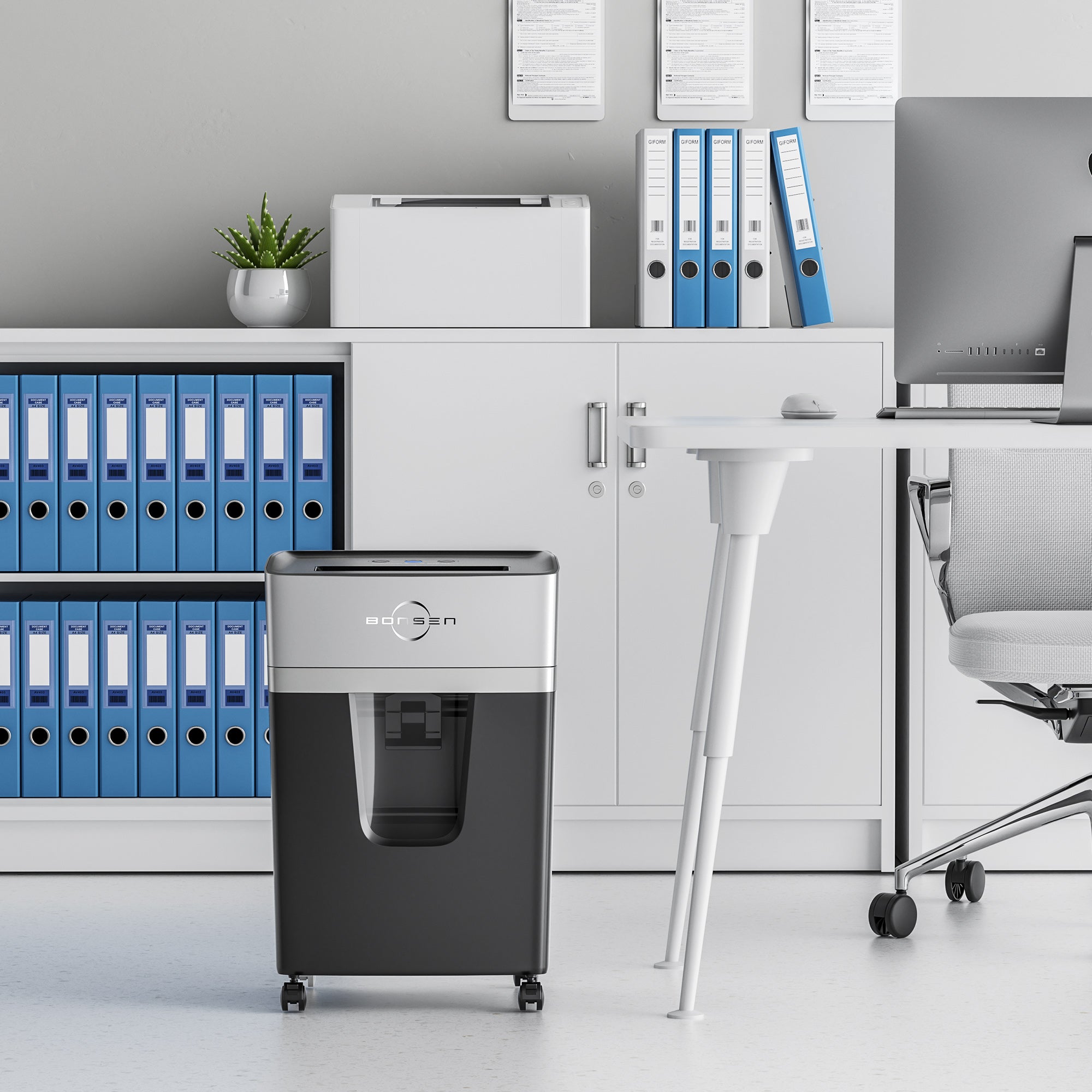 Bonsen Paper Shredder for Heavy Duty and Home Office Use