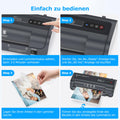 BONSEN A4 Laminator with Never Jam Technology, Includes 60 Laminating Pouches (30 x A4, 15 x A5, 15 x A6), Precise NTC Temperature Control, Fast Laminating for Home, School, Office, L3401