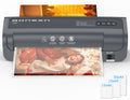 BONSEN A4 Laminator with Never Jam Technology, Includes 60 Laminating Pouches (30 x A4, 15 x A5, 15 x A6), Precise NTC Temperature Control, Fast Laminating for Home, School, Office, L3401