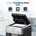 BONSEN 300-Sheet Auto Feed Paper Shredder, 60 Minutes Non-Stop Commercial Grade Heavy Duty Shredders for Office, 8.1 Gallon Micro Cut Document Shredder, P-4 Security Level,58dB Super Quiet (S3113)